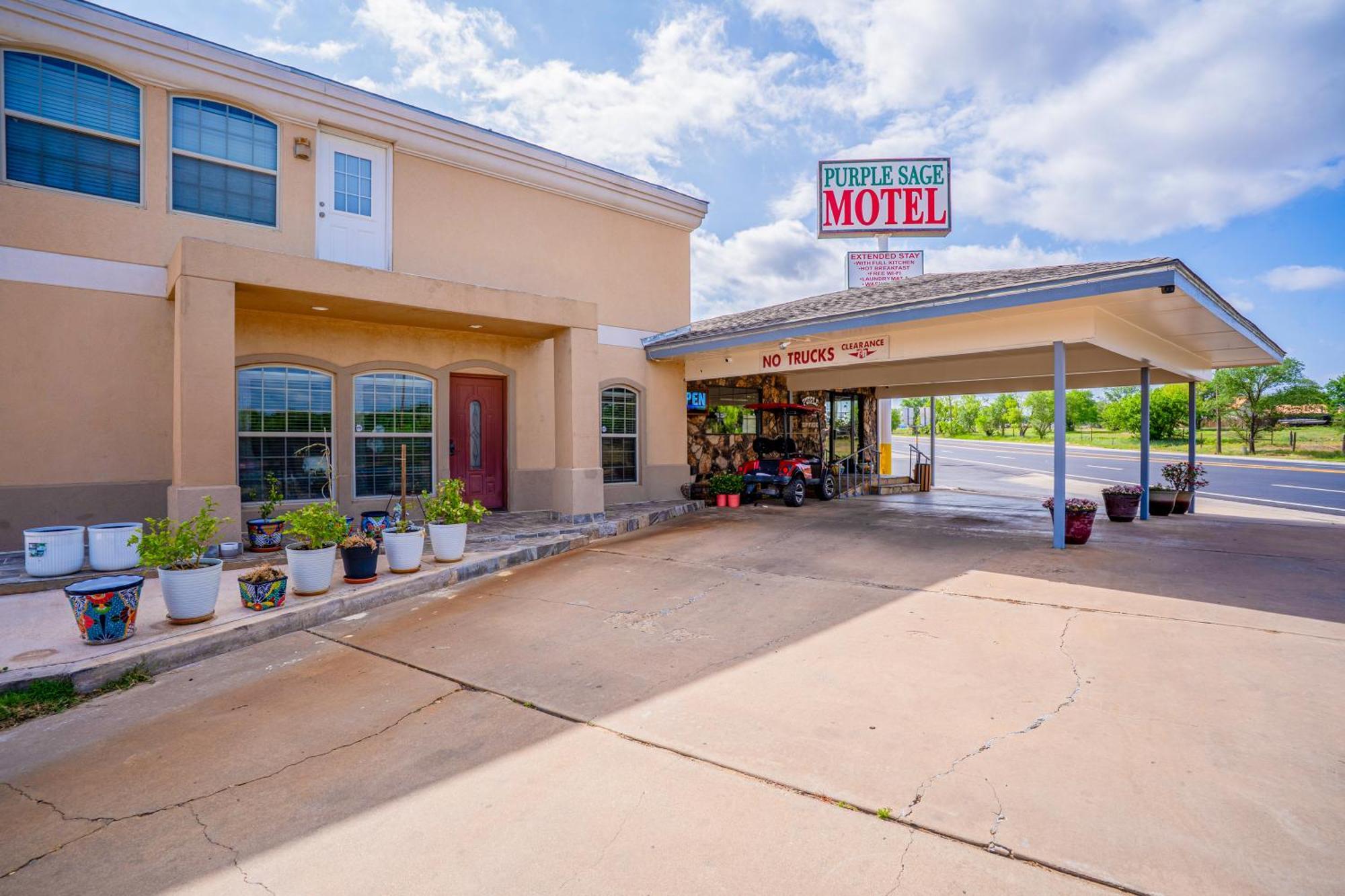 Purple Sage By Oyo Snyder Tx Motel Eksteriør billede